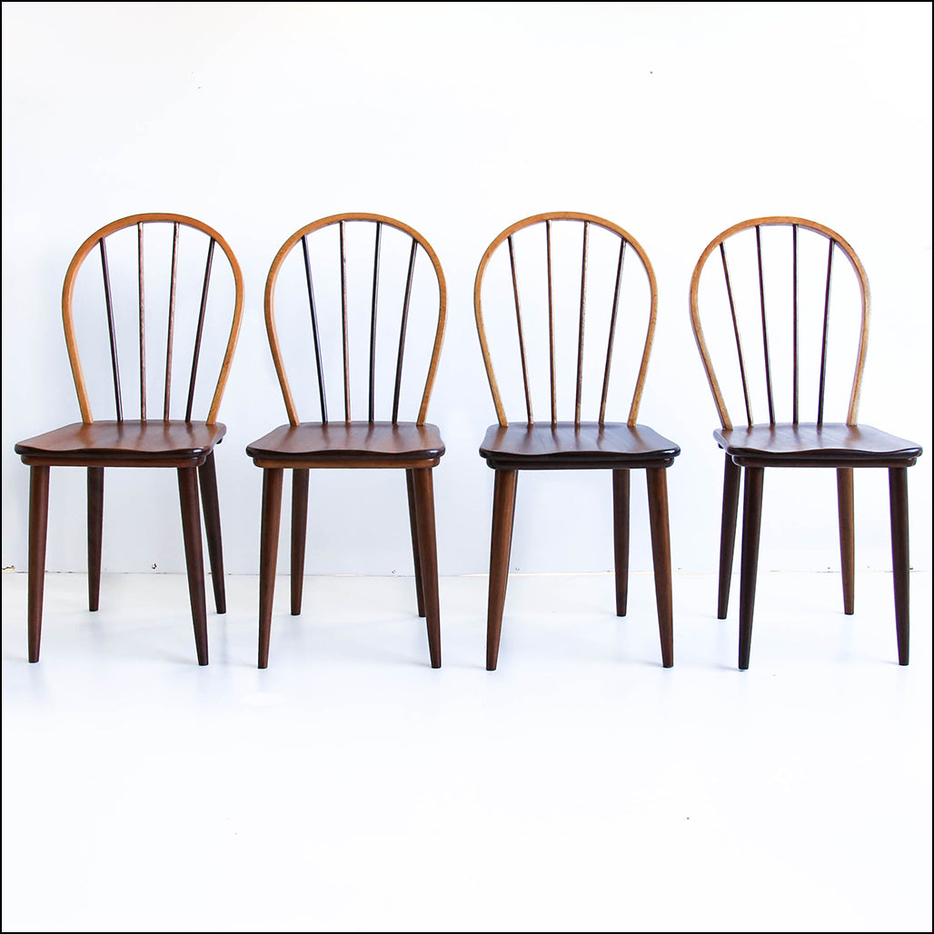 A Set of Four EE Meyer Dining Chairs