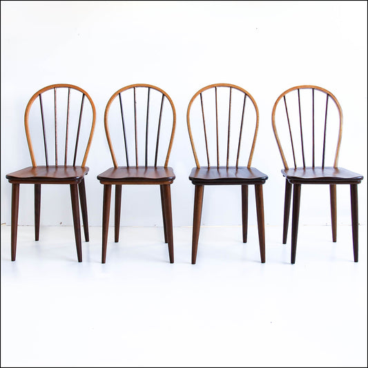A Set of Four EE Meyer Dining Chairs