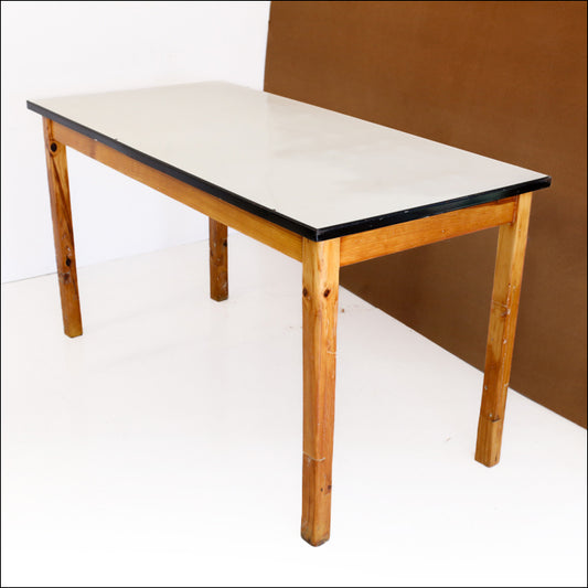 Vintage Enamel Top Kitchen Table