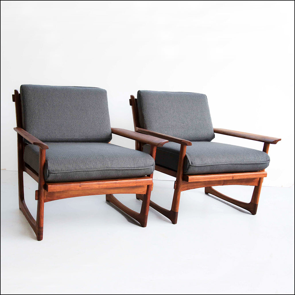 1960's Teak DS Vorster Armchairs - priced per chair