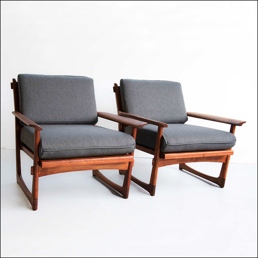 1960's Teak DS Vorster Armchairs - priced per chair