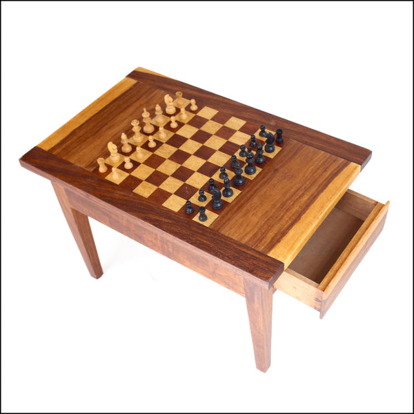 Solid Wood Chess Table