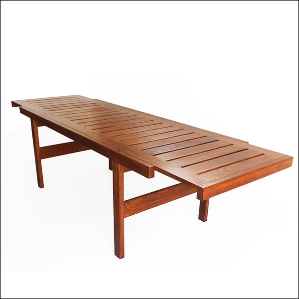 Six to 10 Seater Kiaat Dining Table by John Tabraham for Kallenbachs