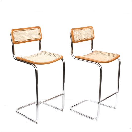 Pair of Cesca Bar Chairs