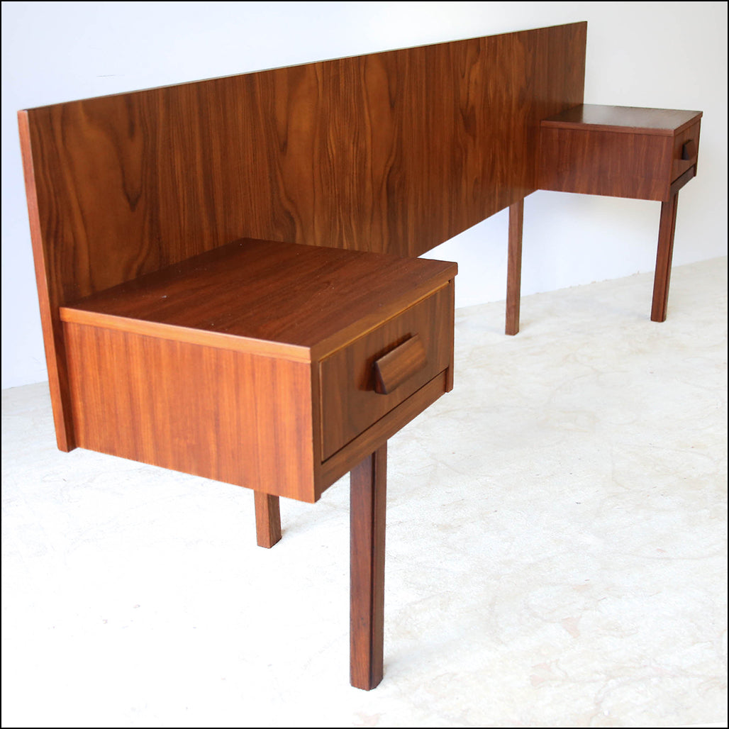 Kiaat Double bed Headboard