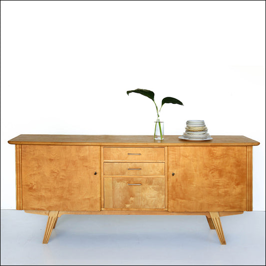 Vintage Birch Sideboard - Netherlands