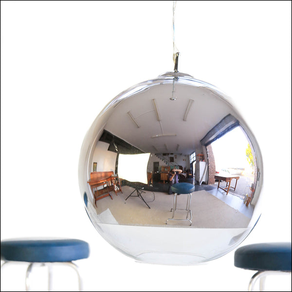 Large Mirror Ball Style Pendant Lamp