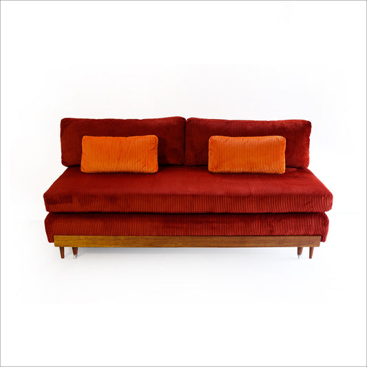 Vintage Style "Let's Pull Up" Sofa