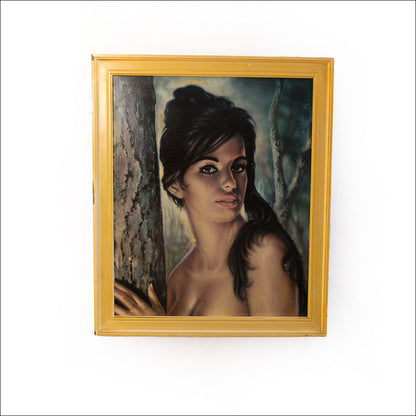 Vintage Framed 'Tina' Print by JH Lynch