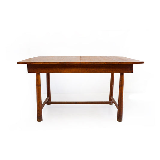 Antique French Draw Leaf Table