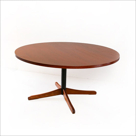 Round Mid-century Dining Table
