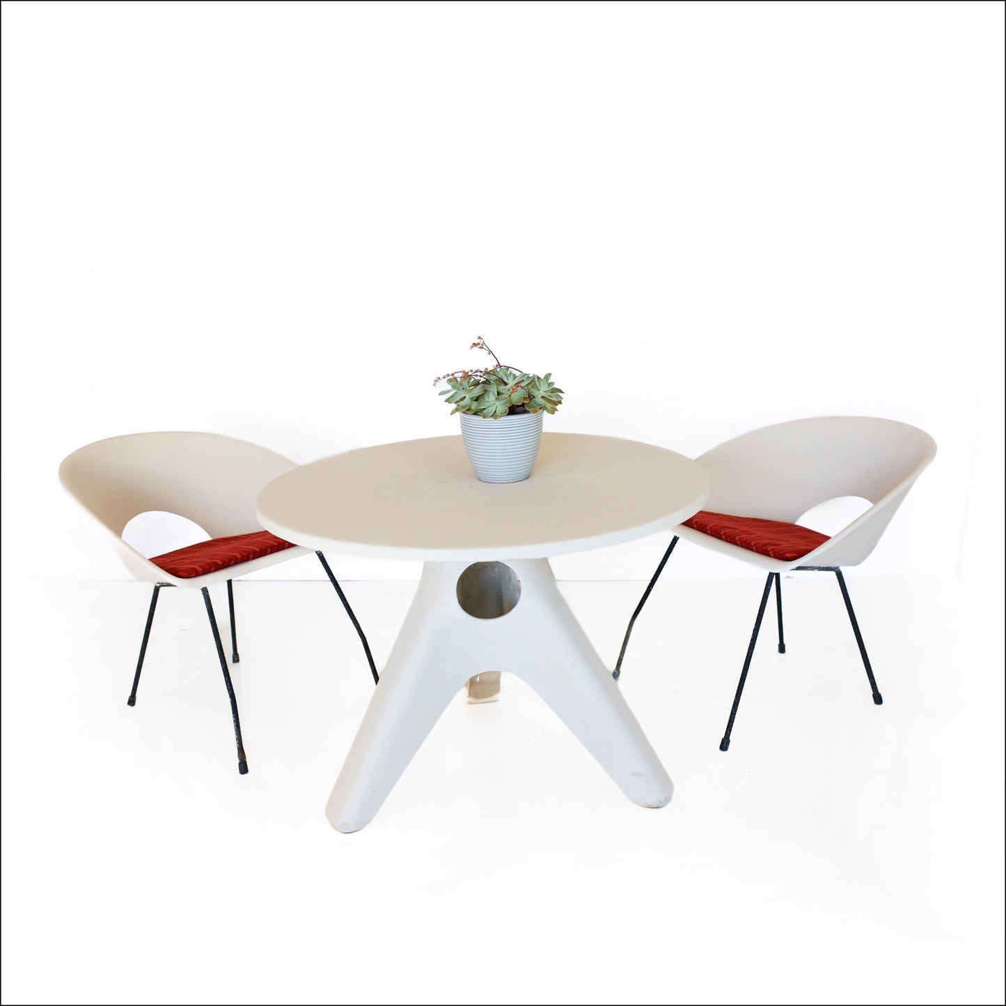 Space Age Patio Set