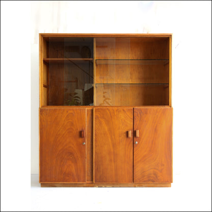 Large Vintage Display or Kitchen Cabinet