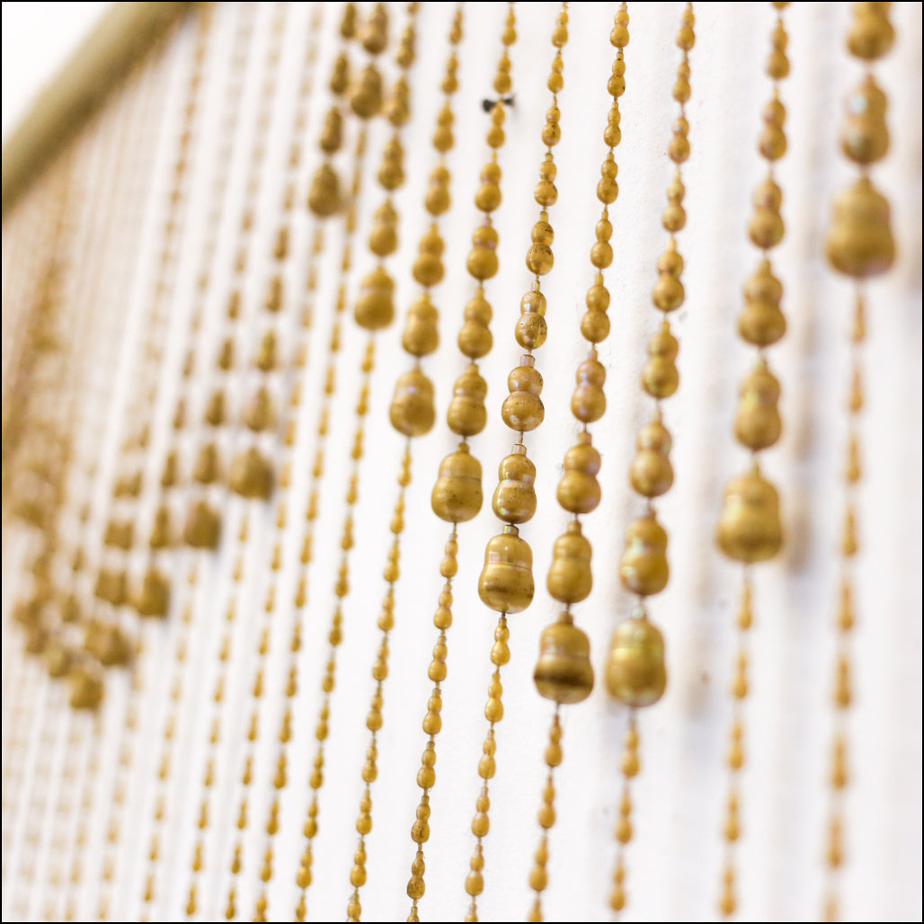 Mid-century Retro Beaded Curtain