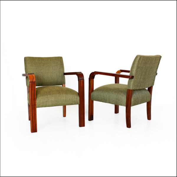 Pair of Strongbow Armchairs