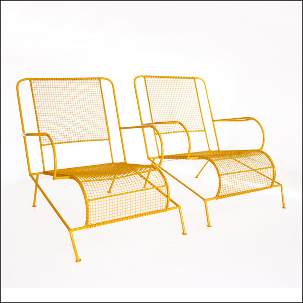 Yellow Vintage Patio Set - three pieces