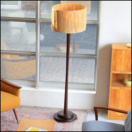 Imbuia Floor Lamp