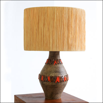 Brutalist Ceramic Lamp