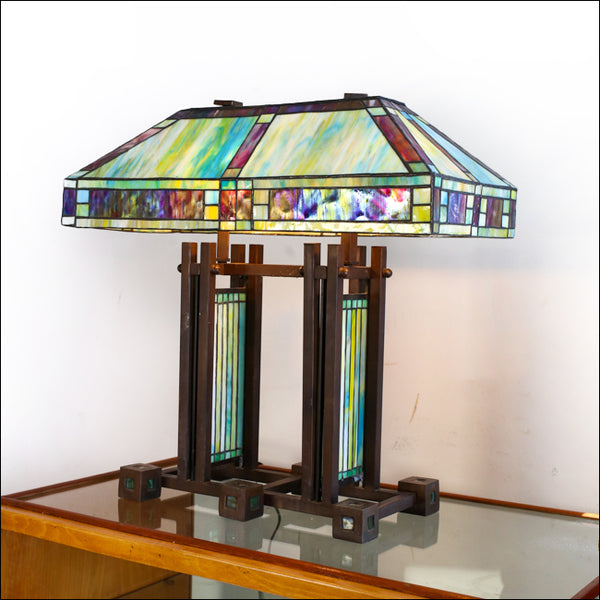 Frank Lloyd Wright Style Table Lamp