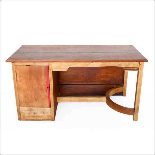 Solid Wood Art Deco Desk