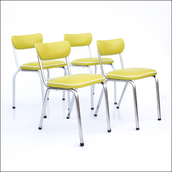 Two Pairs of Bauhaus Style Dining Chairs