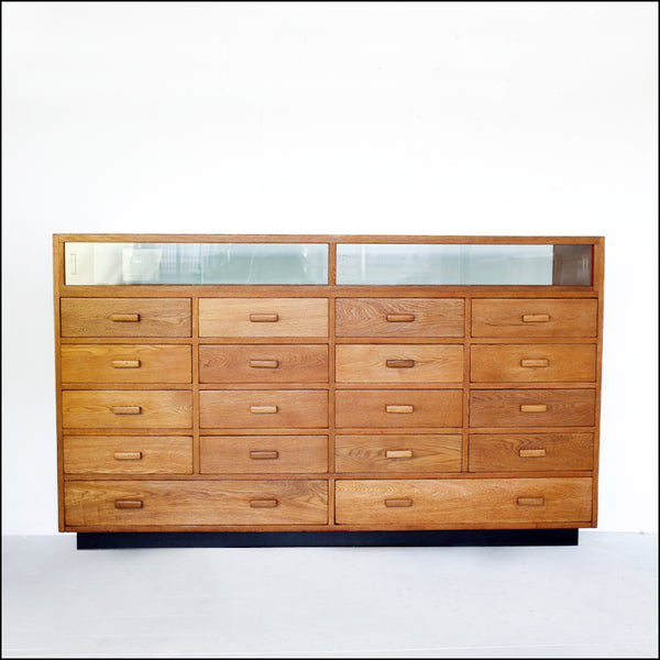 Brimble & Briggs Oak Haberdashery Cabinet