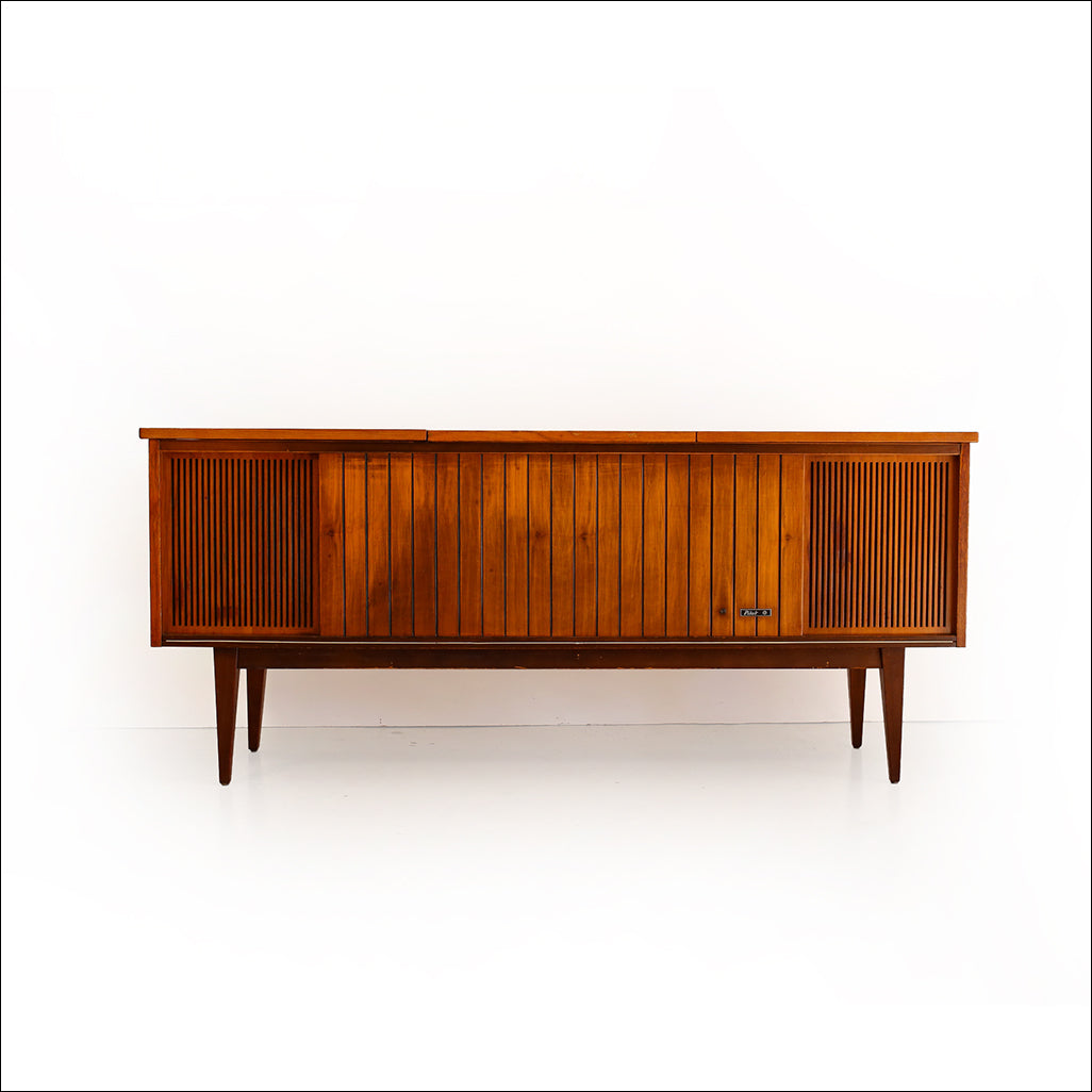 Mid-century Pilot Radio Cabinet