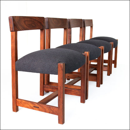 Set of Four 1970's Artecasa Dining Chairs