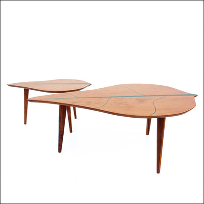 Caleb's Leaf Coffee and Side Tables - priced per item