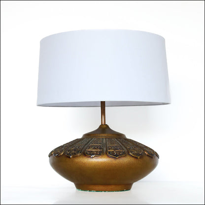 1960's Brutalist Table Lamp