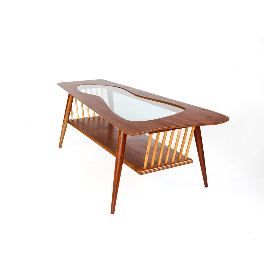 Bakker and Steyger Two-tiered Coffee Table, 1950s