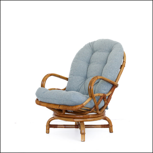 80's Cane Armchair #1