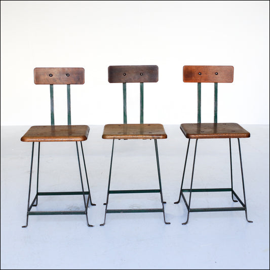 Industrial Seamstress Chair - two available