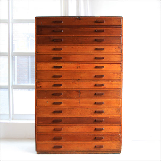 Tall Bank of Drawers