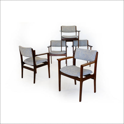 Set of Five Binnehuis Carvers