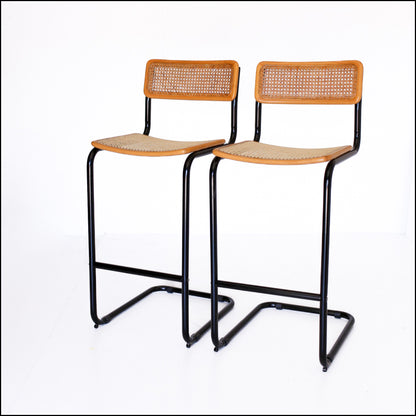 Pair of Cesca Bar Chairs