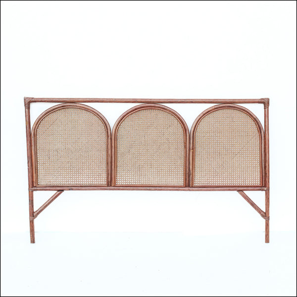 Cane Queen Size Bed Headboard