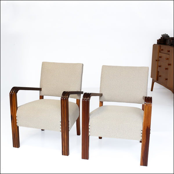 A Pair of Vintage Armchairs