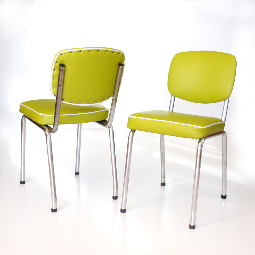 Two Retro Kitchen Chairs