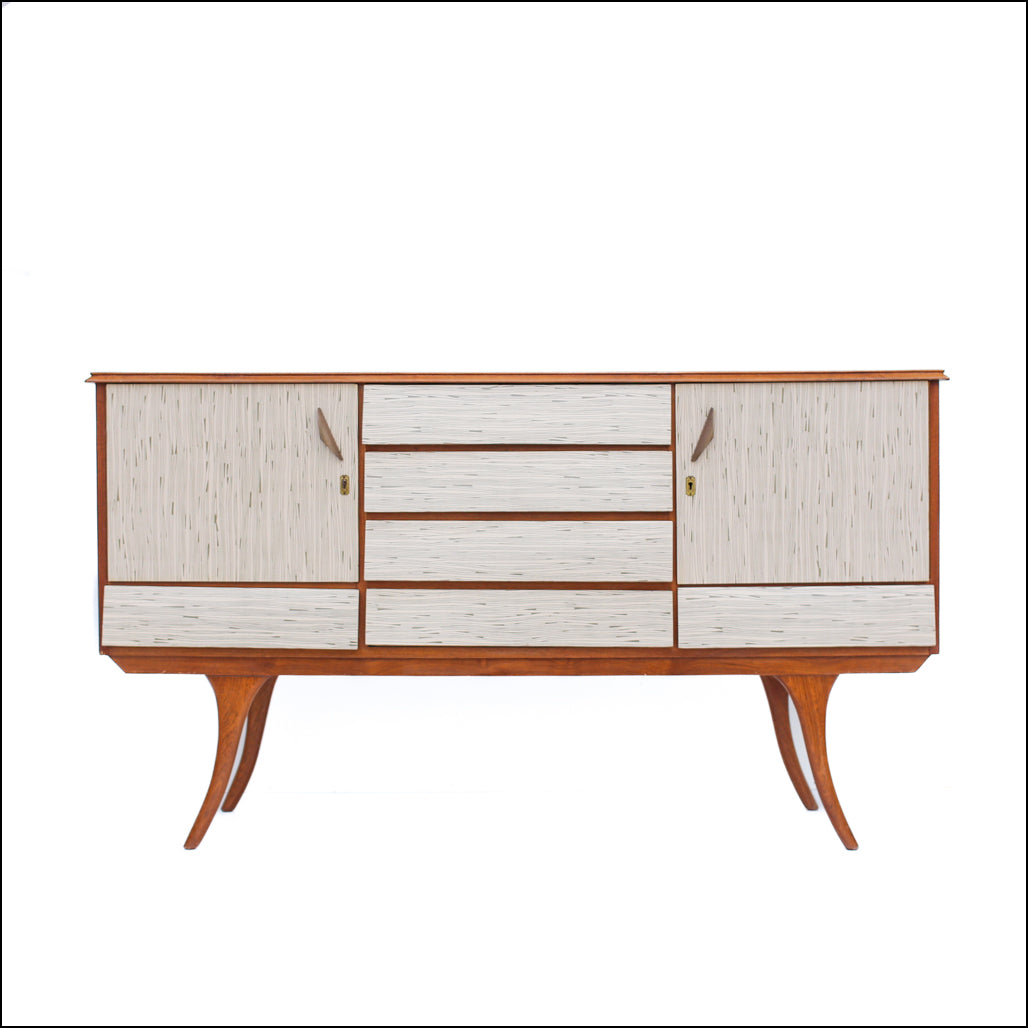 Rare Mid-century Formica Sideboard