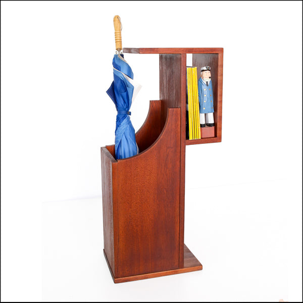 Solid Wood Umbrella and Walking Stick Stand