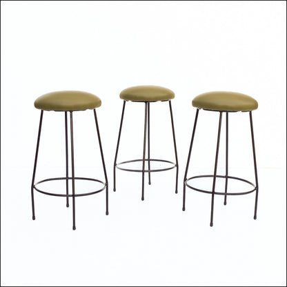 Three Retro Kitchen Stools - priced per unit