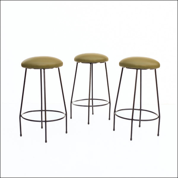 Three Retro Kitchen Stools - priced per unit