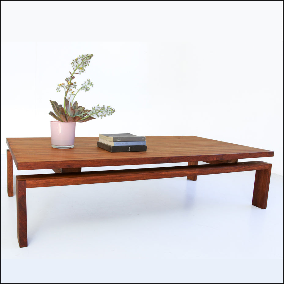 Kiaat Coffee Table by John Tabraham for Kallenbach