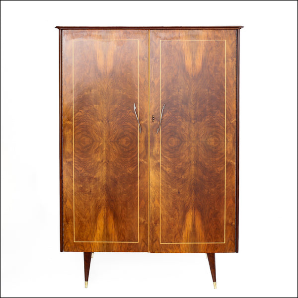 Mid-century Two Door Wardrobe