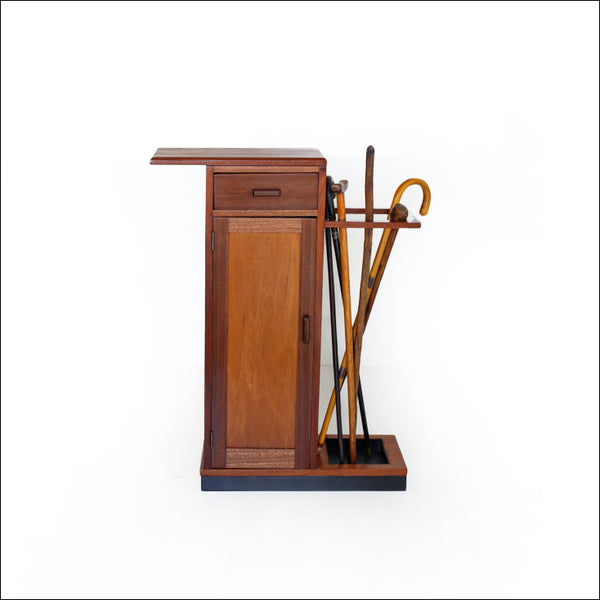 Solid Wood Umbrella and Walking Stick Stand