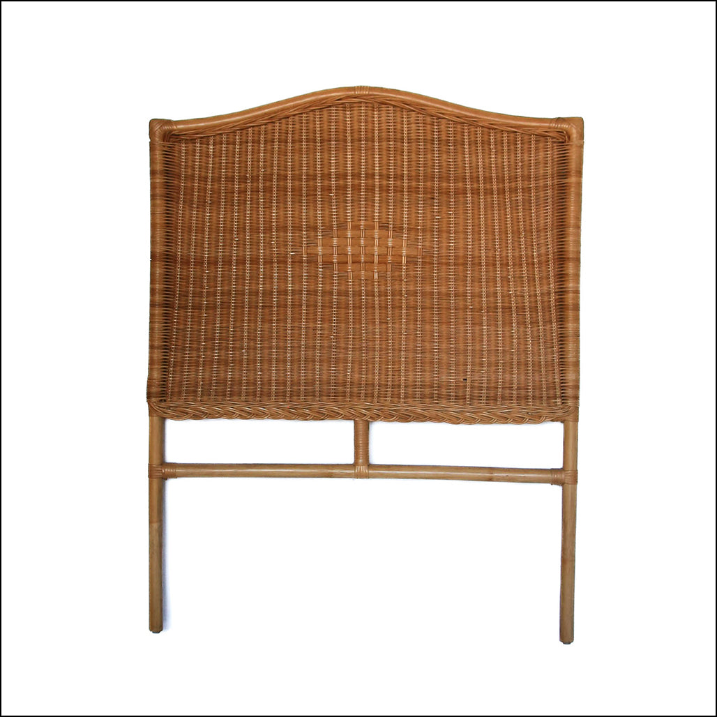 Single Bed Cane Headboard