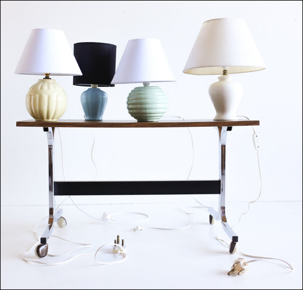 Selection of Ceramic Bedside Lamps