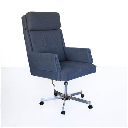High Back Vintage Modern Desk Chair