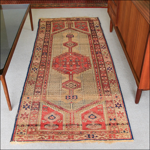 Vintage Oriental Runner Rug